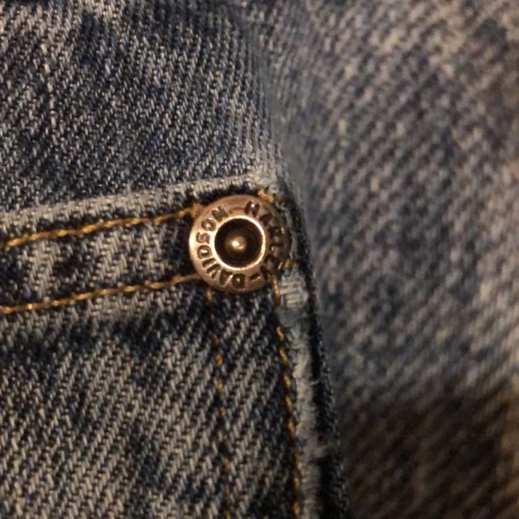 36x27 Harley Davidson distressed jeans - Picture 3 of 9